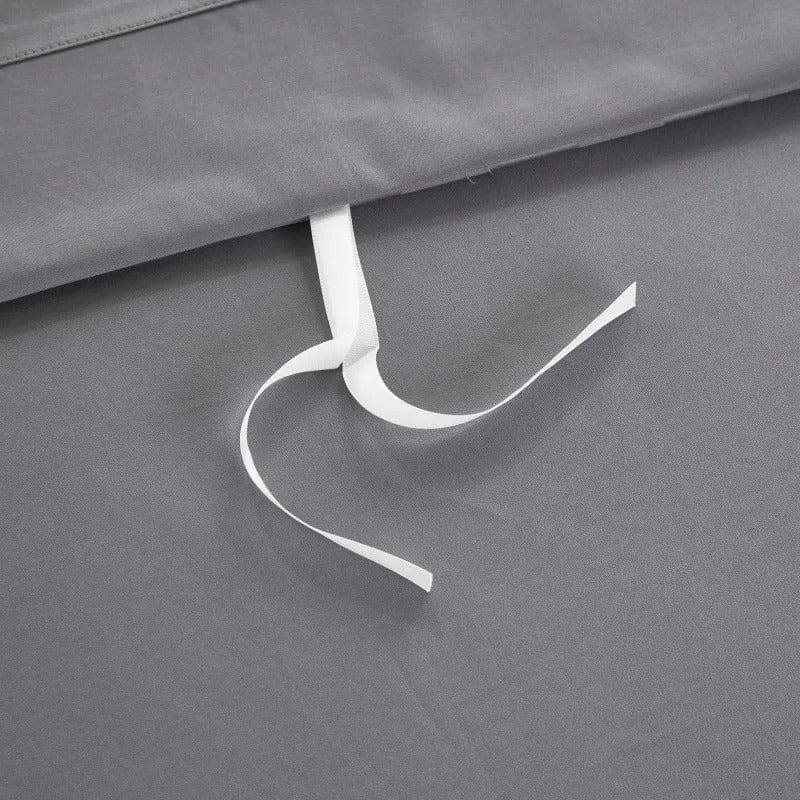 Juego de funda nórdica Prestige Gris (Algodón Egipcio)