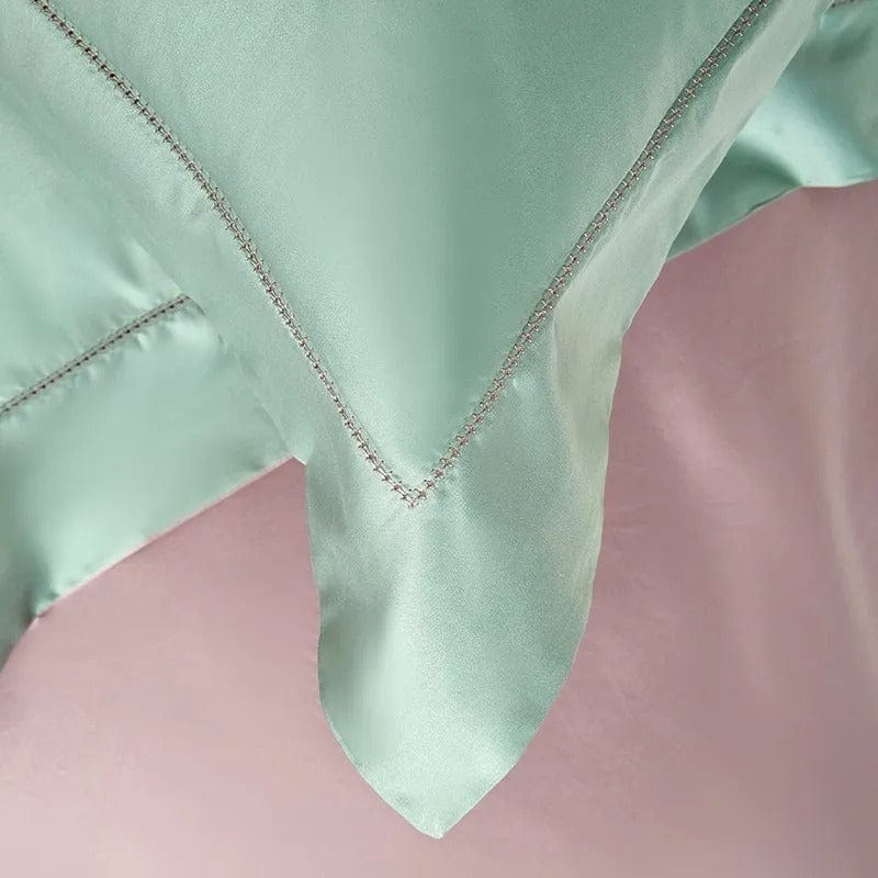 Juego de funda nórdica Dream Sage Blush (Algodón Egipcio)