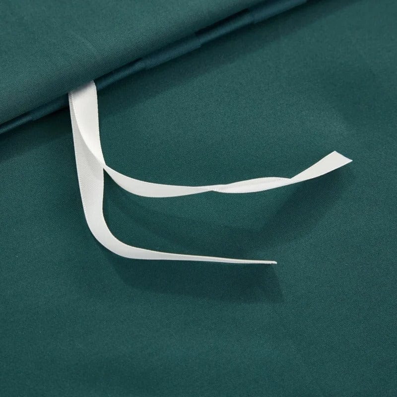 Juego de funda nórdica Prestige verde esmeralda (algodón egipcio)