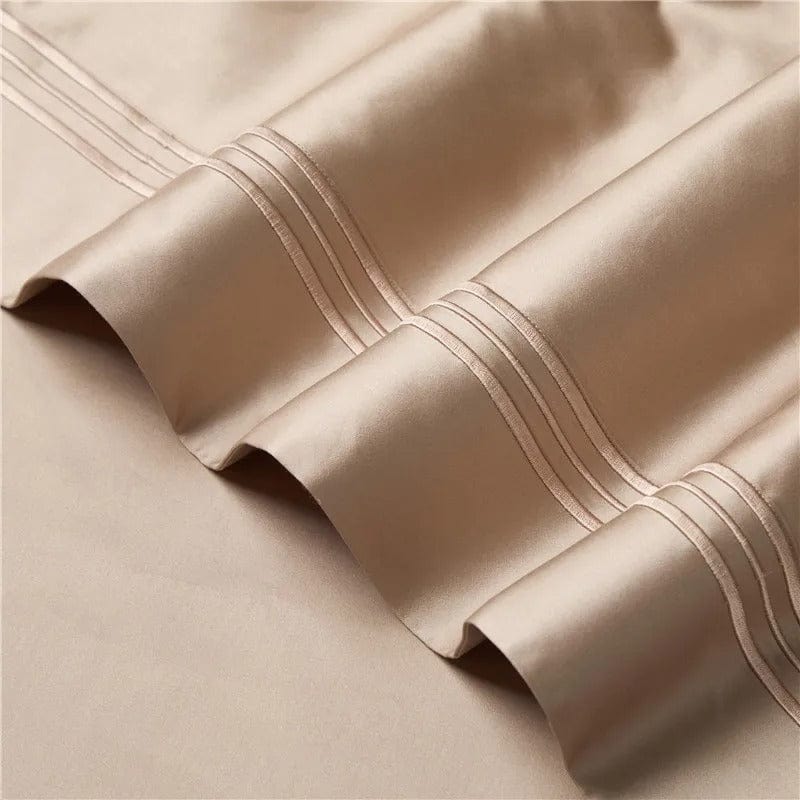 Juego de funda nórdica Prestige Champagne (Algodón Egipcio)