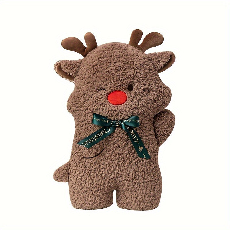 MerryCushion - Cuscino decorativo Babbo Natale & Renna
