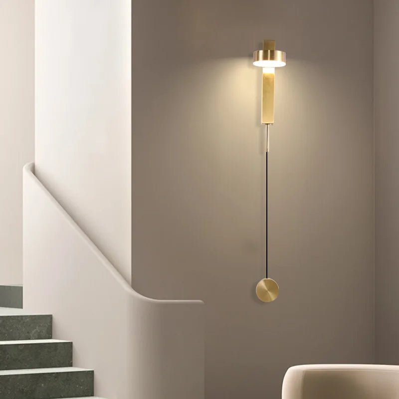 LichtStijl - Lámpara de pared LED con diseño minimalista