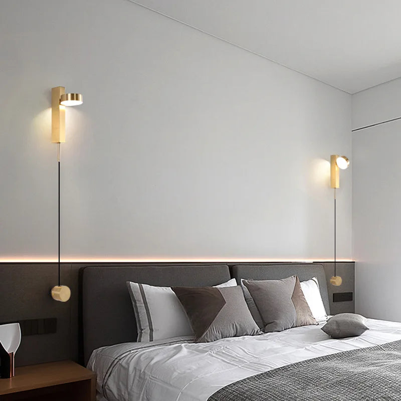 LichtStijl - Lámpara de pared LED con diseño minimalista