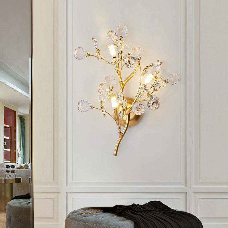CrystalBloom - Wall Lighting Elegant Wall Lighting for Living Spaces