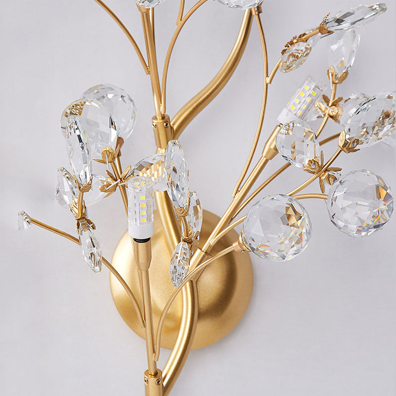 CrystalBloom - Wall Lighting Elegant Wall Lighting for Living Spaces