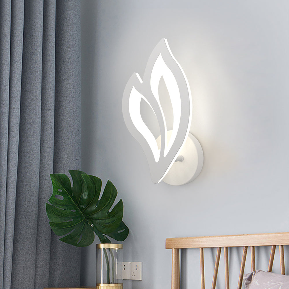 LeafGlow - Lámpara de pared LED moderna Iluminación escandinava