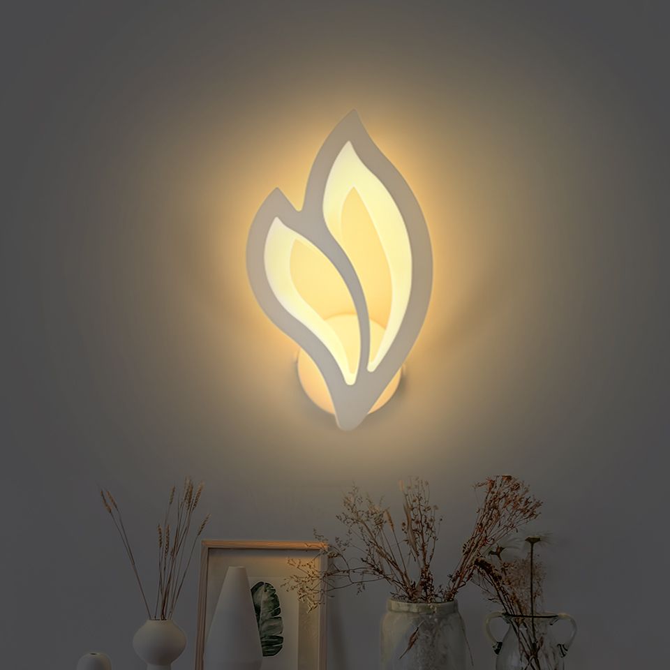 LeafGlow - Lámpara de pared LED moderna Iluminación escandinava