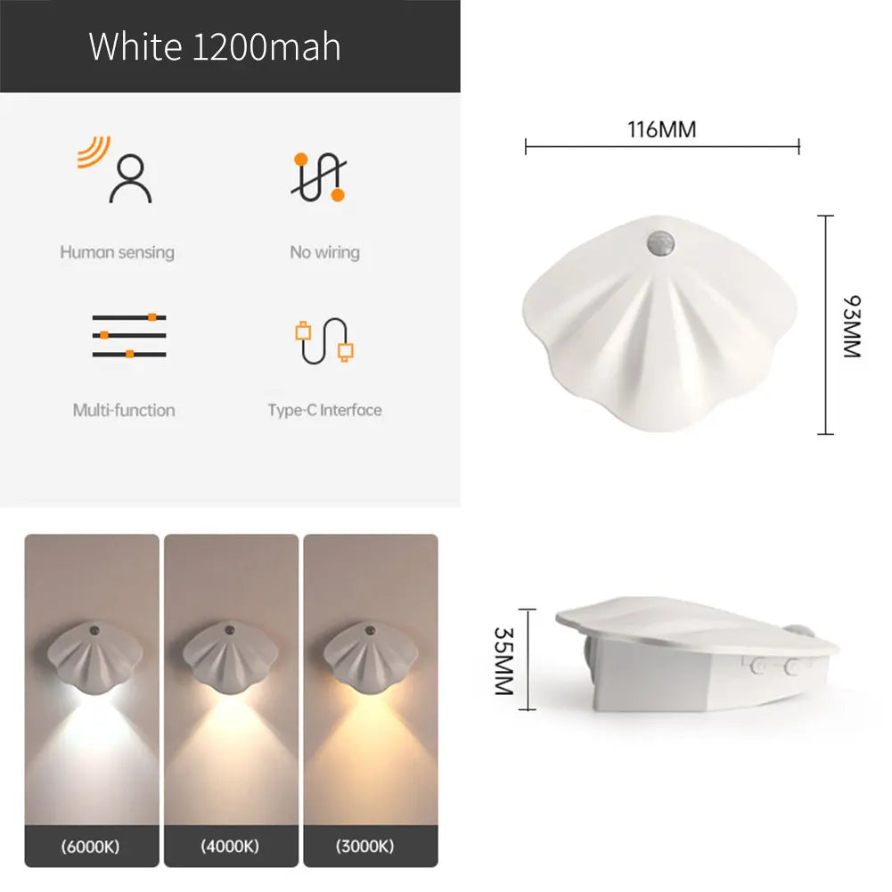 MotionGlow – Lámpara nocturna inteligente con sensor de movimiento