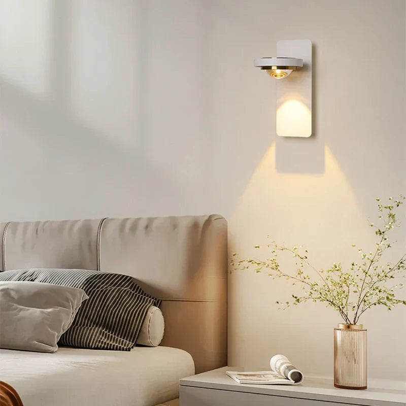 GlowAdjust - Lámpara de pared LED moderna con brazo ajustable