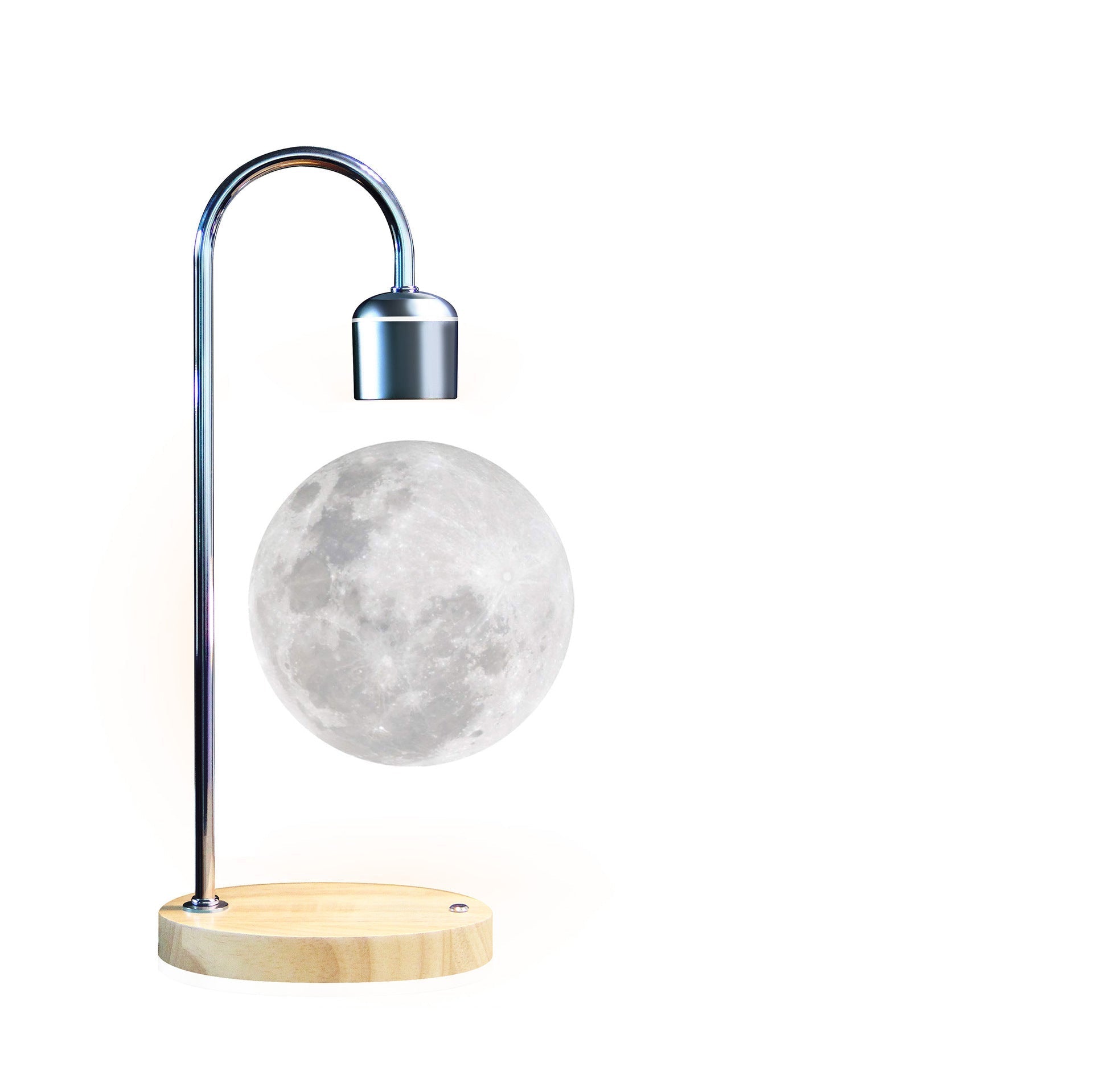 LumiMoon - Zwevende 3D Maanlamp met LED Verlichting