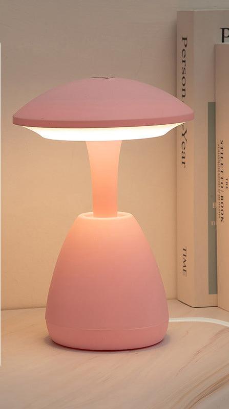 GlowShroom - Dimbare LED Tafellamp met Touchfunctie voor Slaapkamer & Kinderkamer