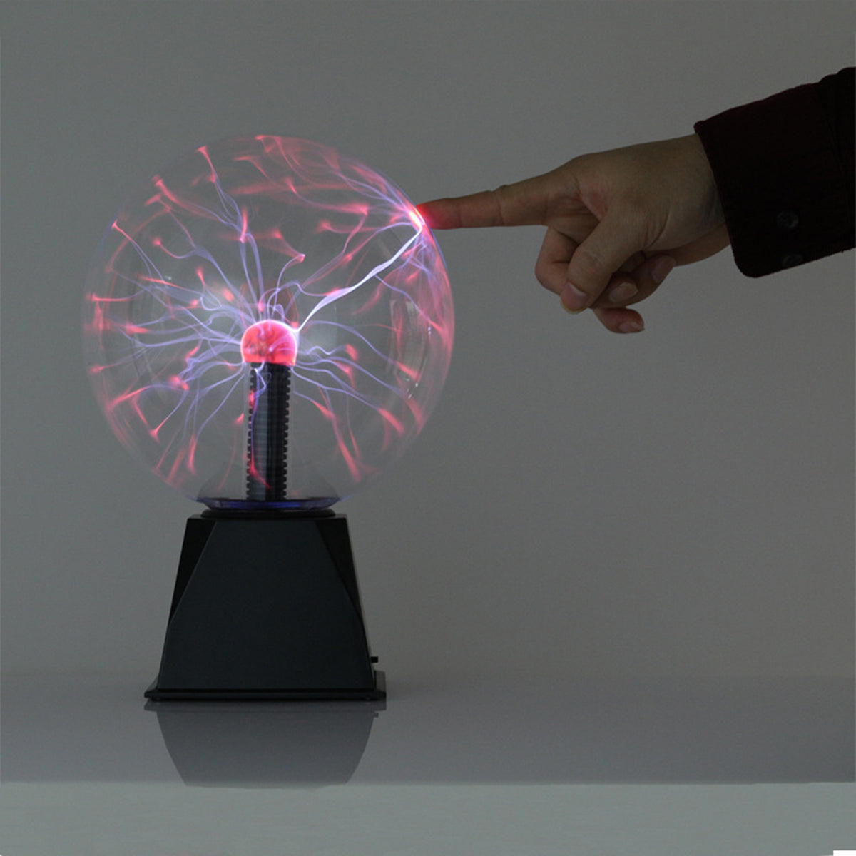 LumiPlasma – Interactieve Plasma Lamp met Touch Control, Decoratief Nachtlampje