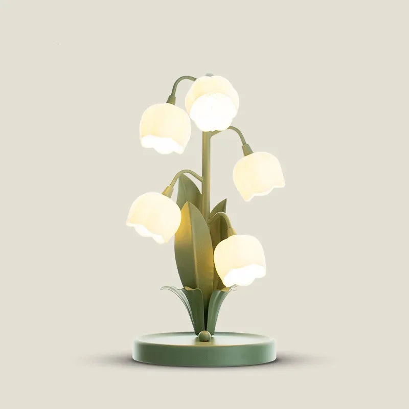 LumeBlossom – LED Tafellamp in Bloemvorm met Scandinavisch Design