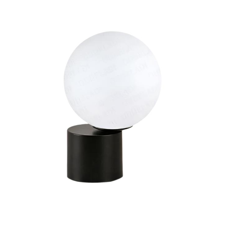 GlassGlow – Glazen Bol Tafellamp met LED Verlichting in Modern Design | Nachtlampje