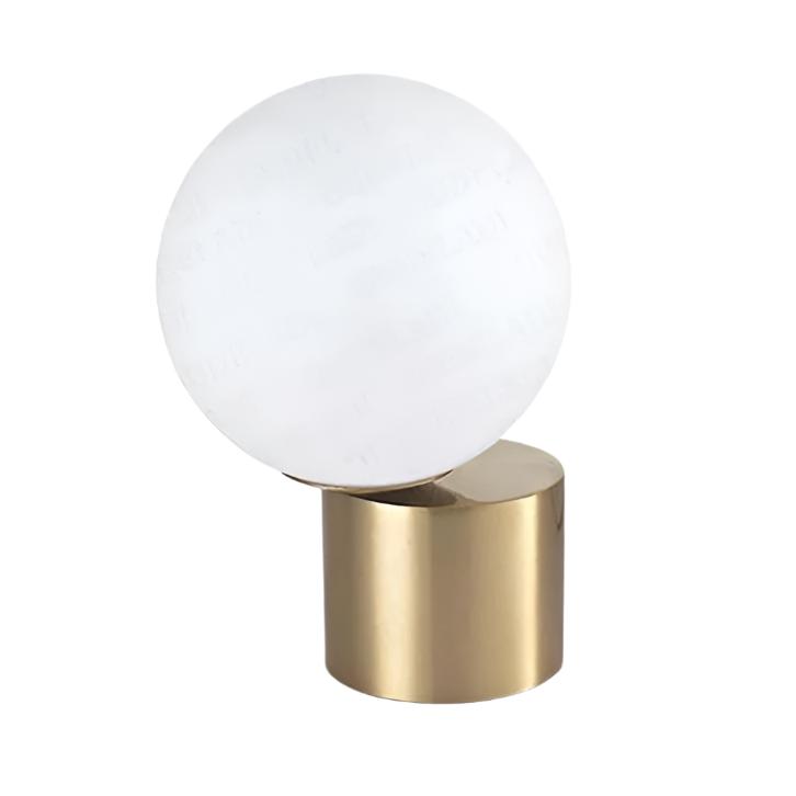 GlassGlow – Glazen Bol Tafellamp met LED Verlichting in Modern Design | Nachtlampje