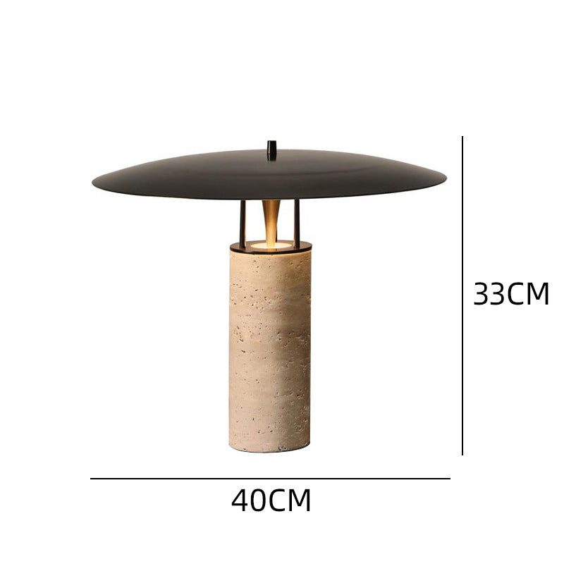 LuxeGlow - Marmeren Bureaulamp met Tijdloos Design