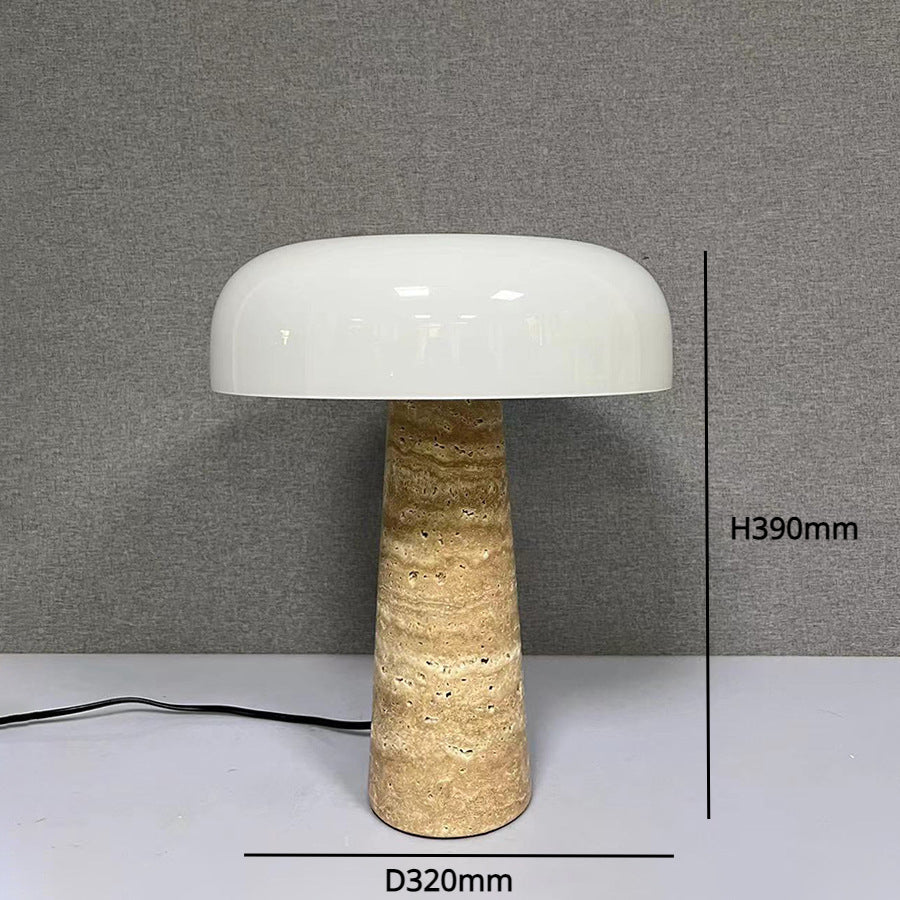 LuxeGlow - Marmeren Bureaulamp met Tijdloos Design