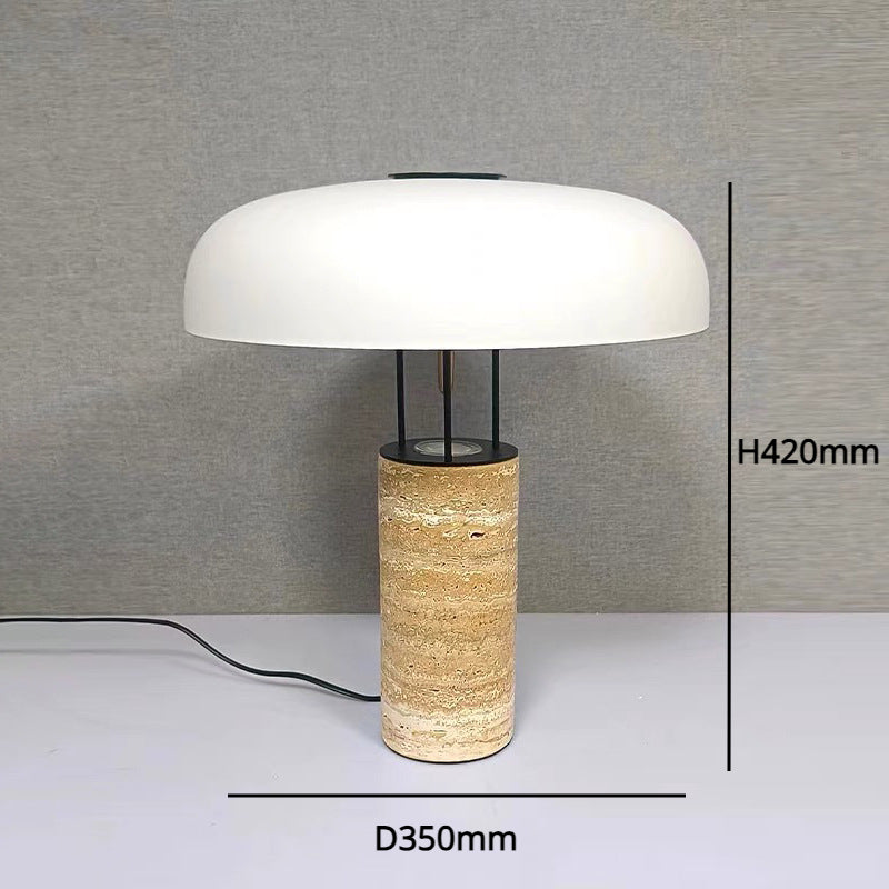 LuxeGlow - Marmeren Bureaulamp met Tijdloos Design