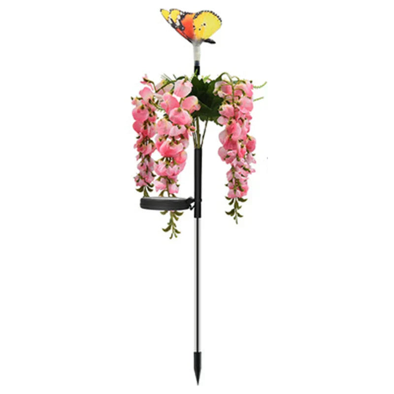 LumiBloom – Solar LED Flower Lights for Garden & Path – Weatherproof & Energy Efficient