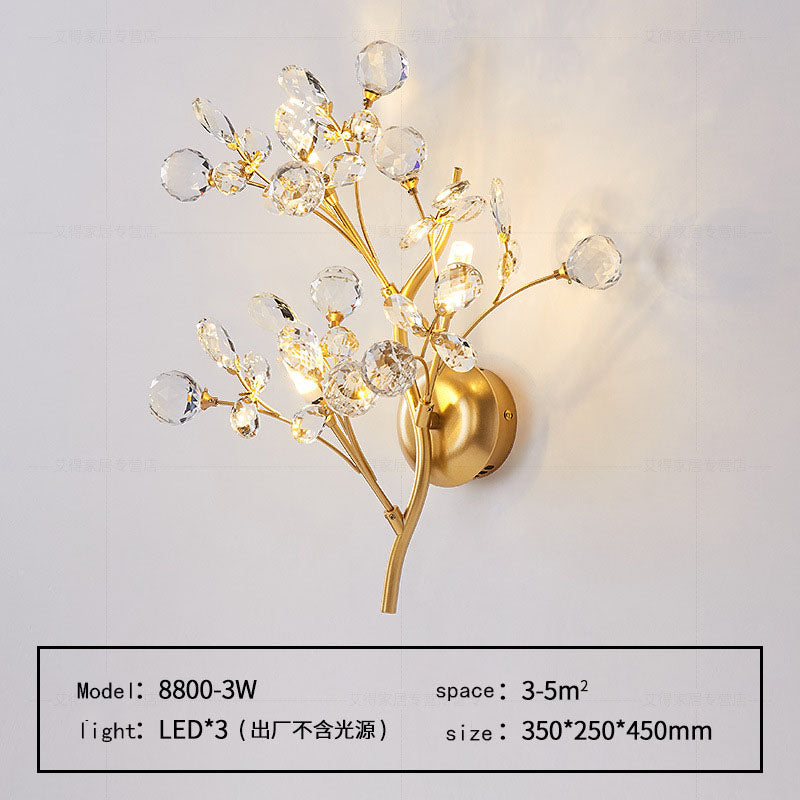 CrystalBloom - Wall Lighting Elegant Wall Lighting for Living Spaces