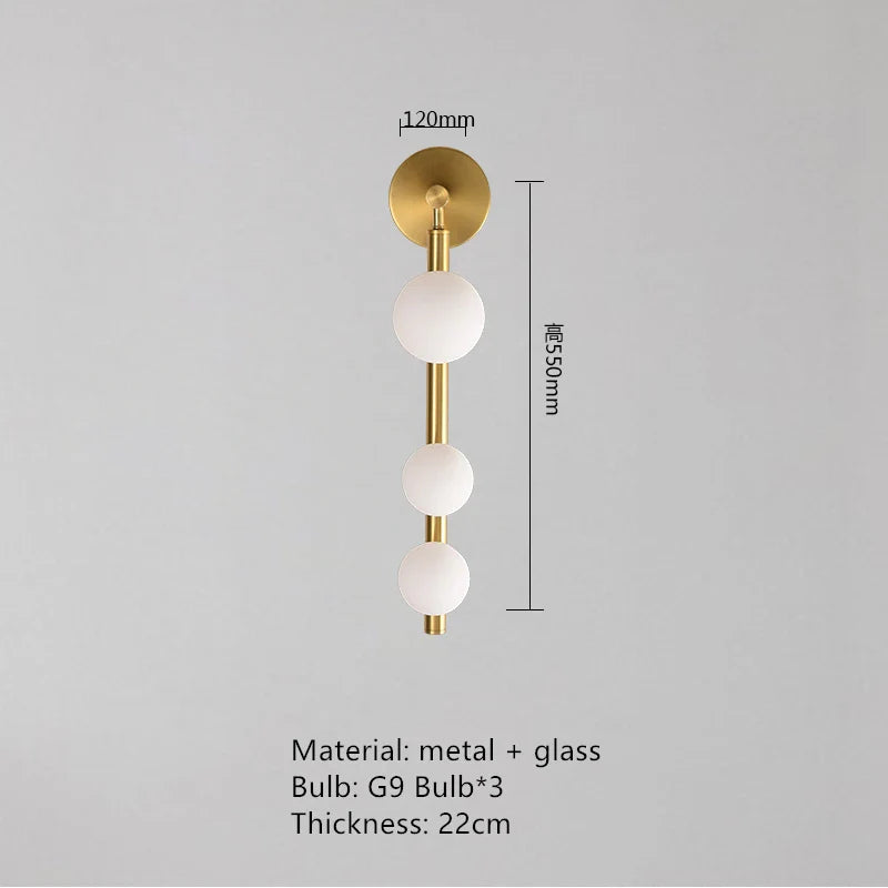 LumiSphere – Lampada da parete LED moderna