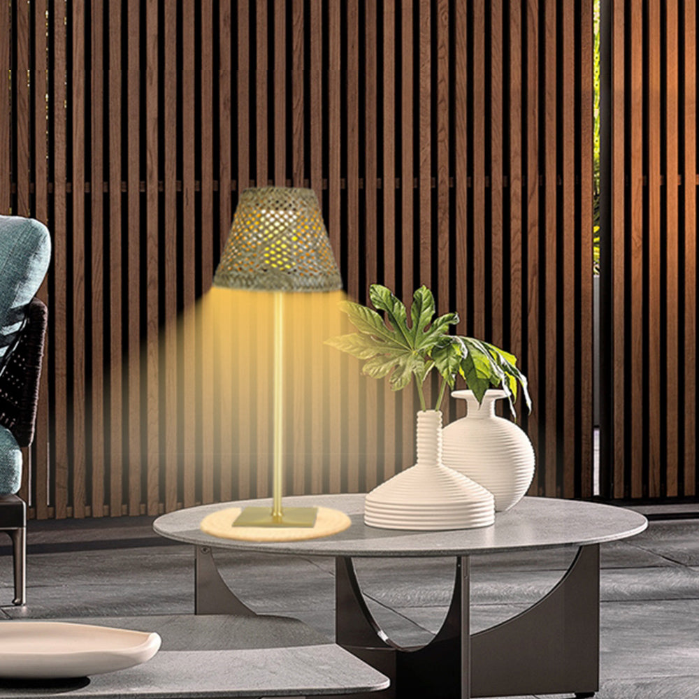 LumiTerras – Draadloze LED Tafellamp, Dimbare Buitenverlichting voor Terras en Tuin