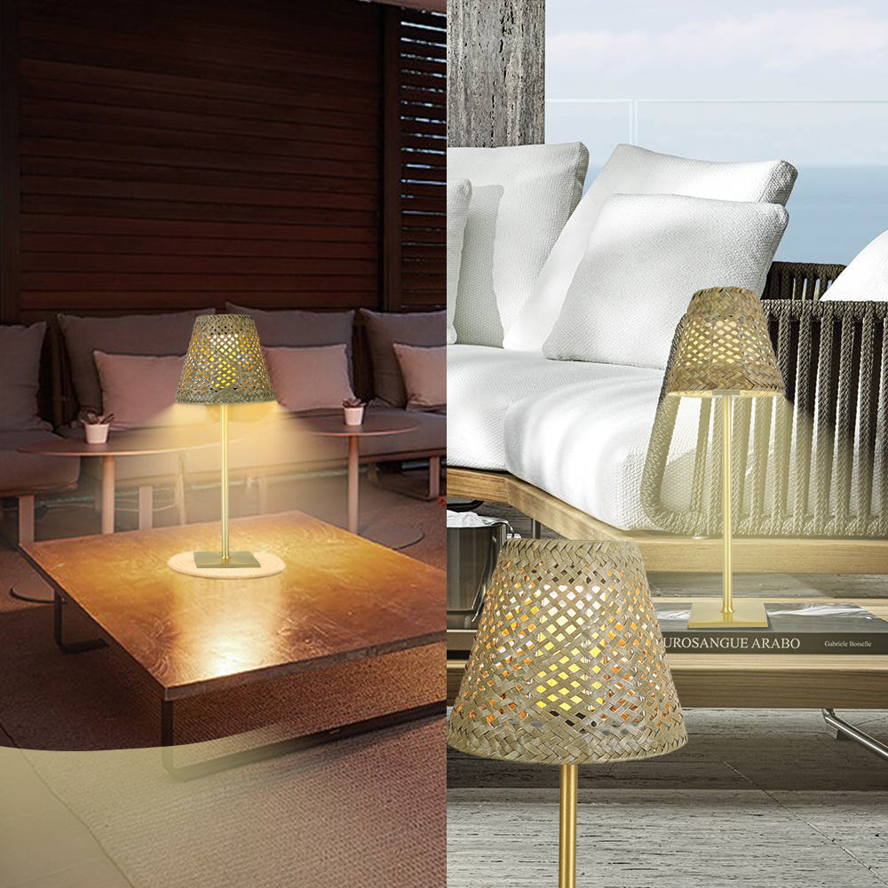 LumiTerras – Draadloze LED Tafellamp, Dimbare Buitenverlichting voor Terras en Tuin