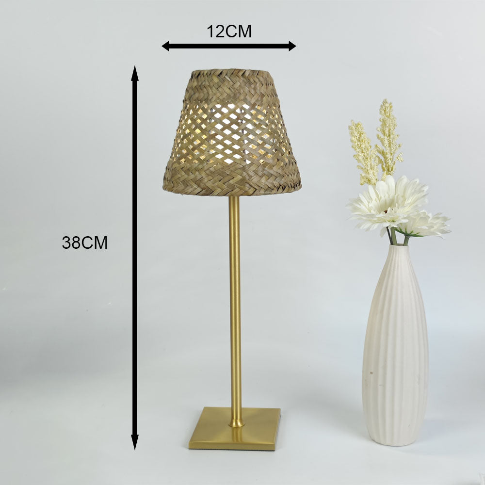 LumiTerras – Draadloze LED Tafellamp, Dimbare Buitenverlichting voor Terras en Tuin