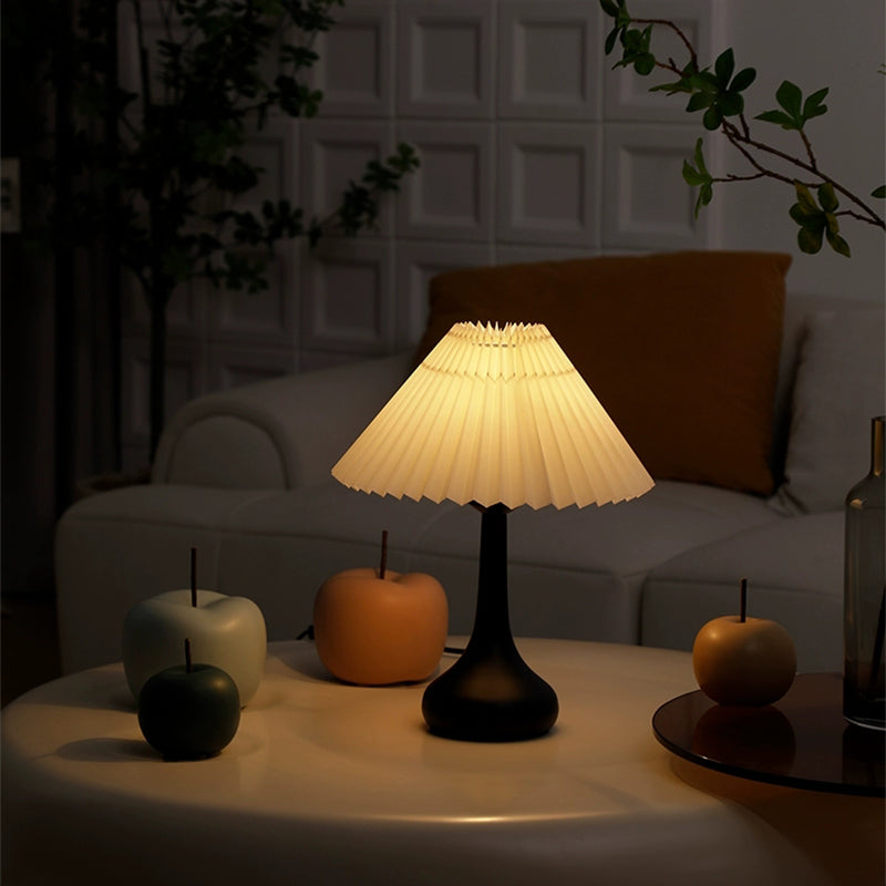 LumeFold – Opvouwbare LED Tafellamp met Dimbare Verlichting