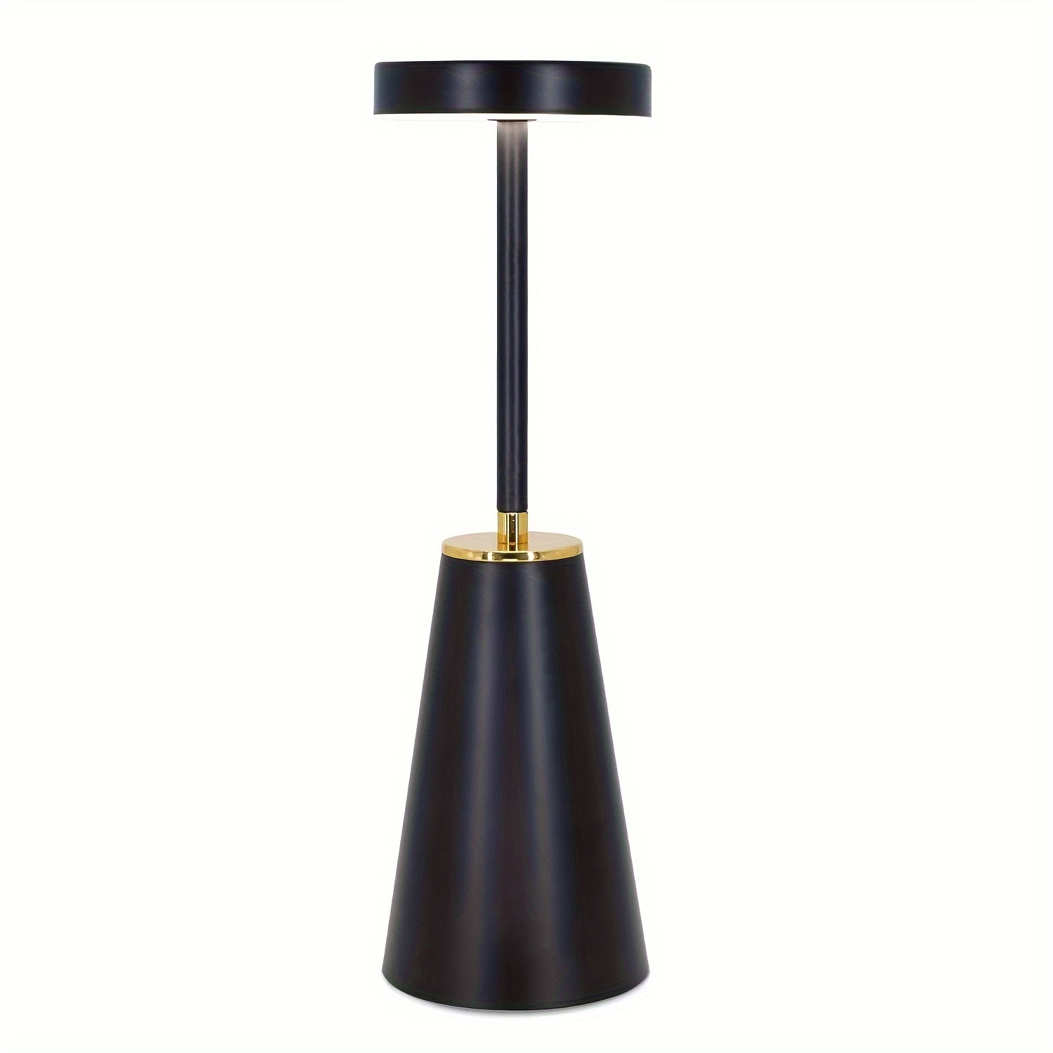 LumiTouch - Lámpara de mesa LED moderna con función táctil regulable | Inalámbrica y eficiente energéticamente
