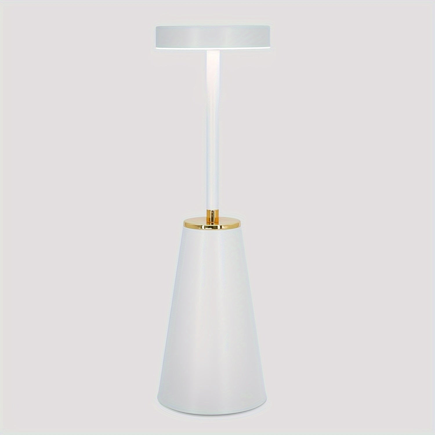 LumiTouch - Lámpara de mesa LED moderna con función táctil regulable | Inalámbrica y eficiente energéticamente
