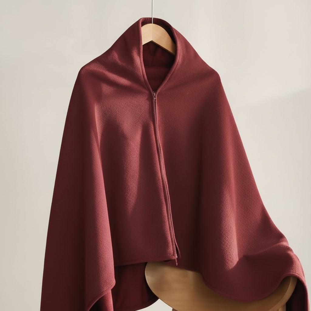 Elektrische Verwarmingsdeken Draagbaar Zacht Warmtekleed Binnen Buiten