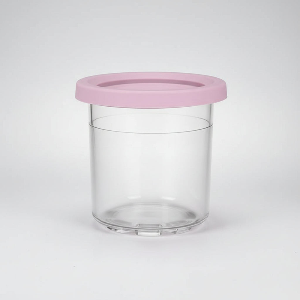 Keuken Bewaarpotten Kleurrijke Deksels Ijs Desserts