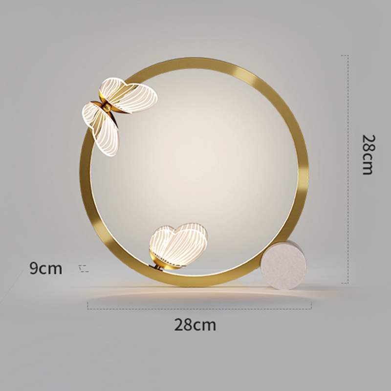 LumiPapillon - Elegante Vlinder Tafellamp Dimbaar & Energiezuinig LED Licht