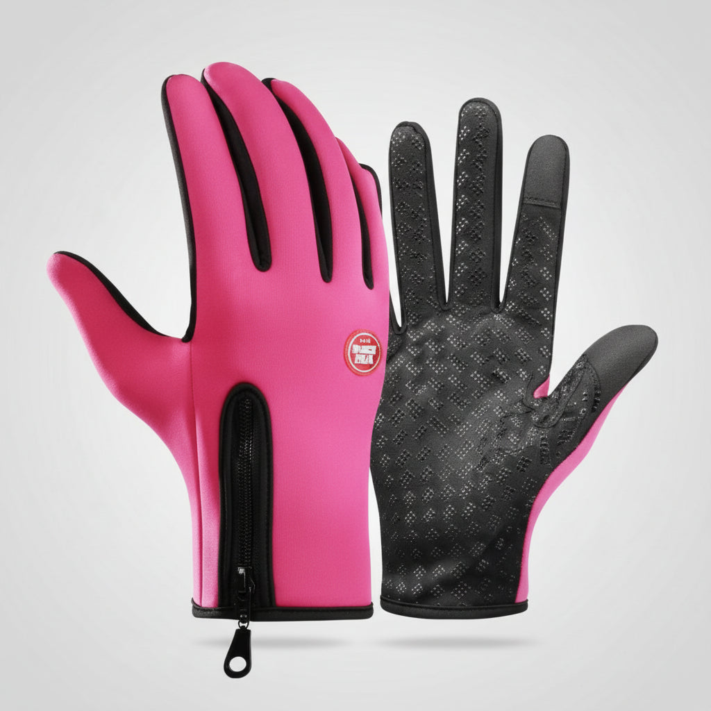 Luvas Táteis de Inverno Impermeáveis e Quentes