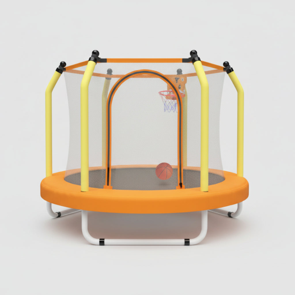 Trampoline Speelpark Kinderen Multifunctionele Buitenspeelset Touwen Ballen