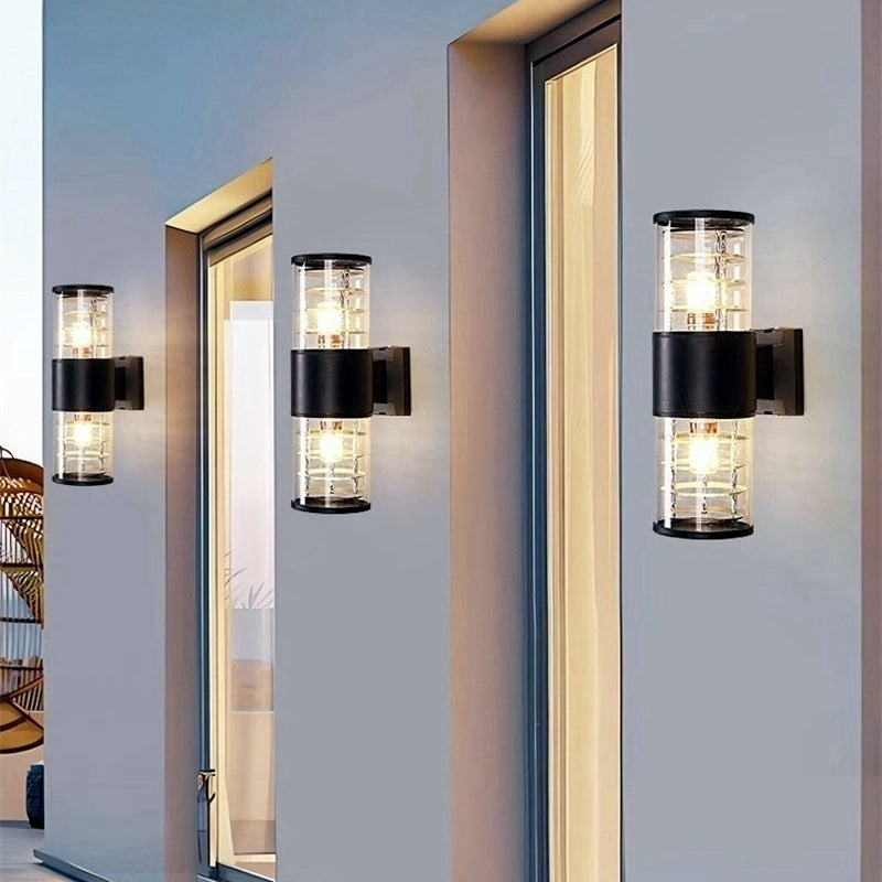 LumiWall – Lampada da parete LED moderna Up-Down per esterni – Impermeabile e a risparmio energetico, perfetta