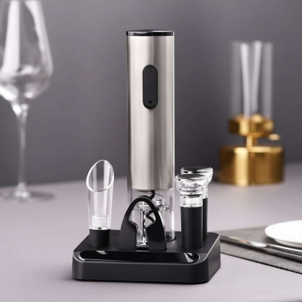 Oplaadbare Elektrische Wijnopener Schenktuit Vacuümstopper