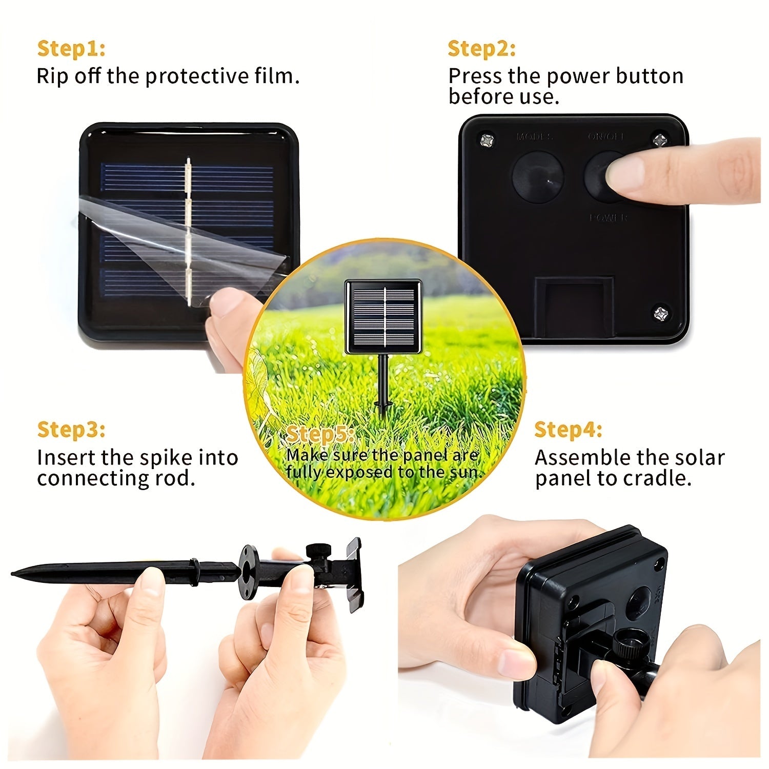 SolarLily - Artificial Lotus Lamp Powered by Solar Energy for Garden Pond Decoration