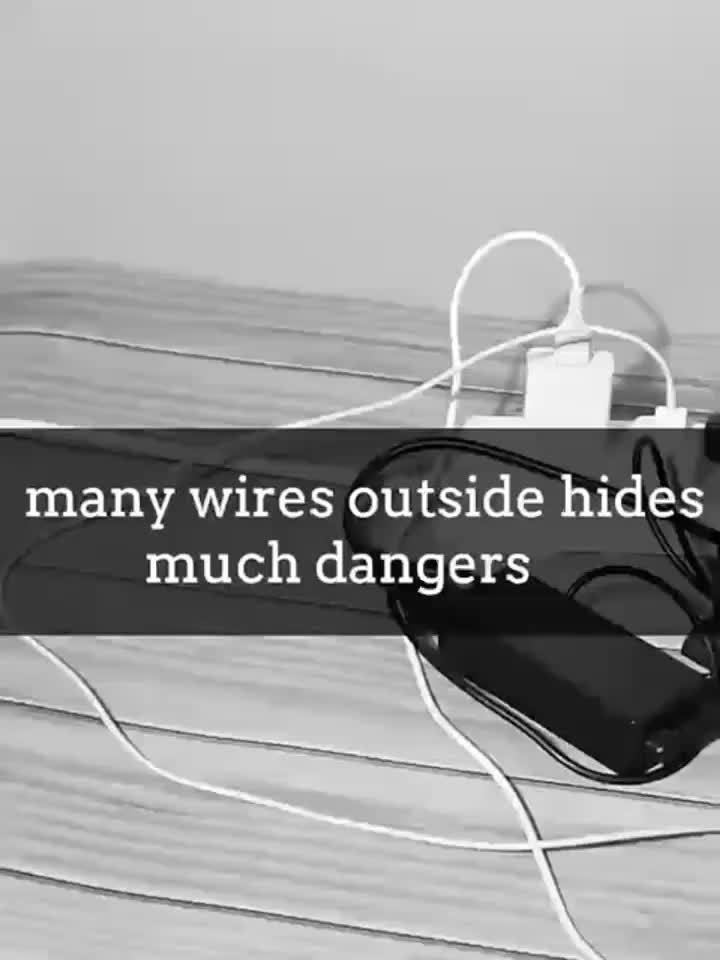 Scatola per la gestione dei cavi in plastica multifunzionale – Per cavi ordinati e organizzazione