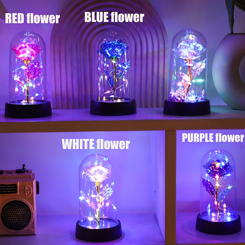 GoldenRose - Elegante Rozenbloem Lamp voor Cadeaus en Decoratie