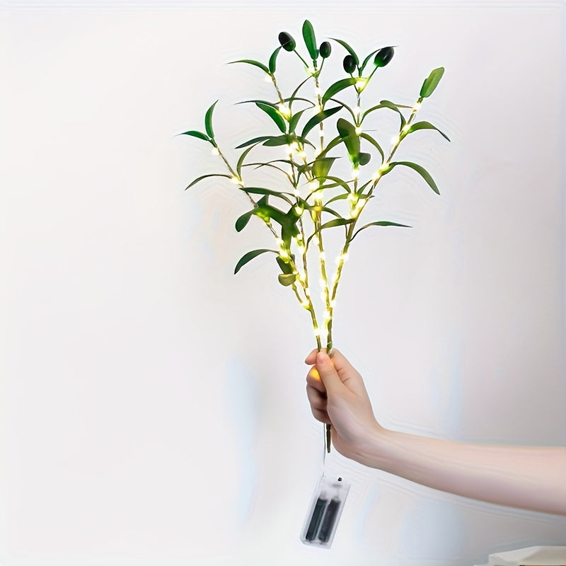 LumiTak - Lámpara de mesa LED decorativa Olijftak