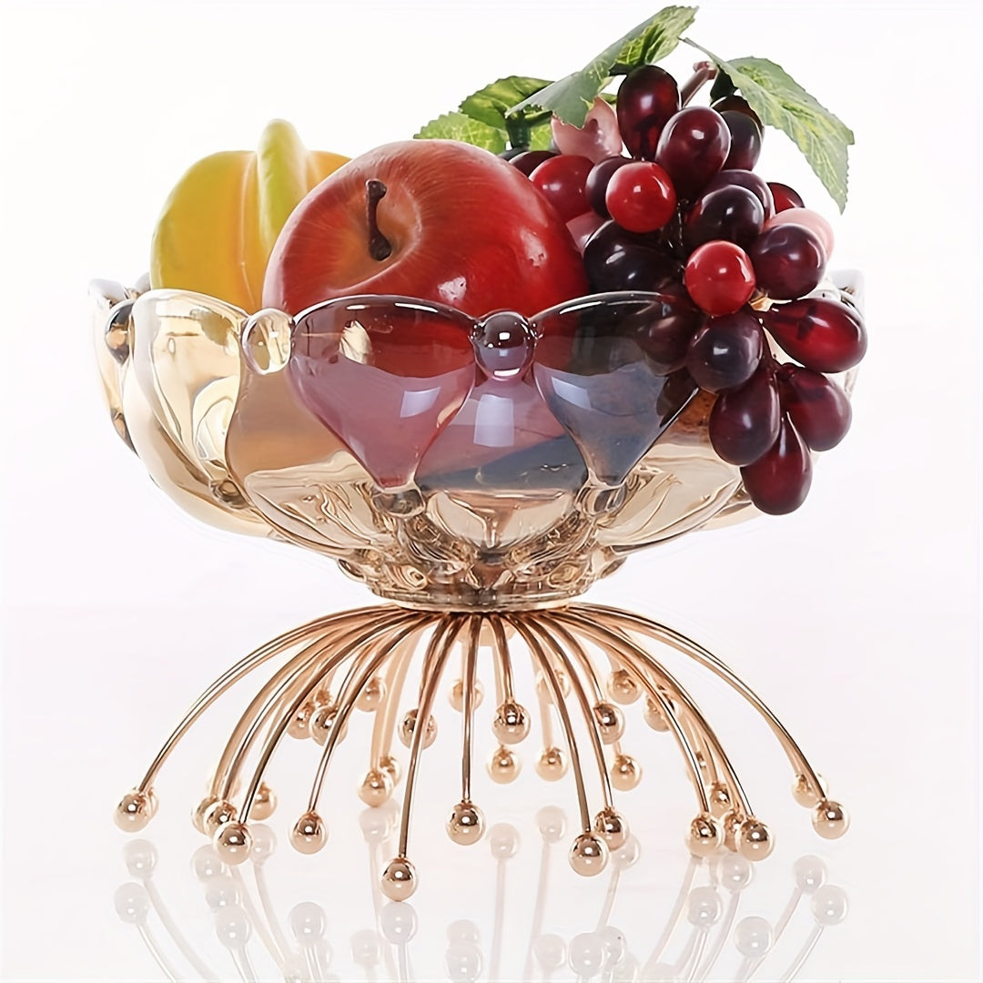 IronServe-Fruitkom - Gietijzeren Ronde Fruitmand voor Tafeldecoratie