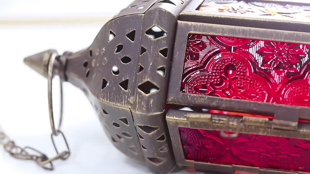 Retro Marokkaanse Kaarshouder - Muurdecoratie