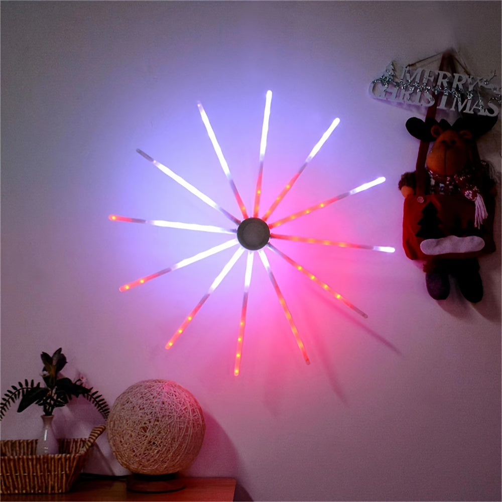 FairySpin - Ventilatore USB Rotante con Luci Magiche Colorate