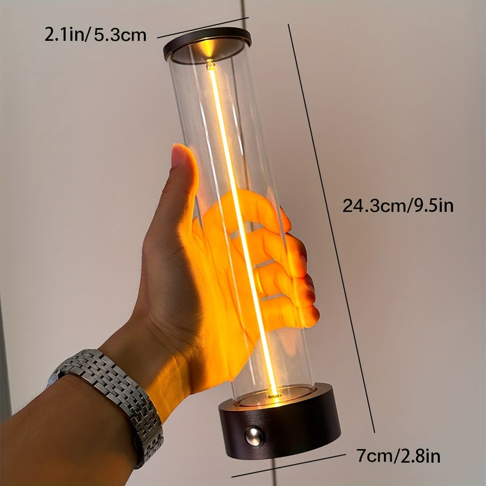 LumiFlex - Modern LED Table Lamp with Magnetic Base and USB Rechargeable Battery