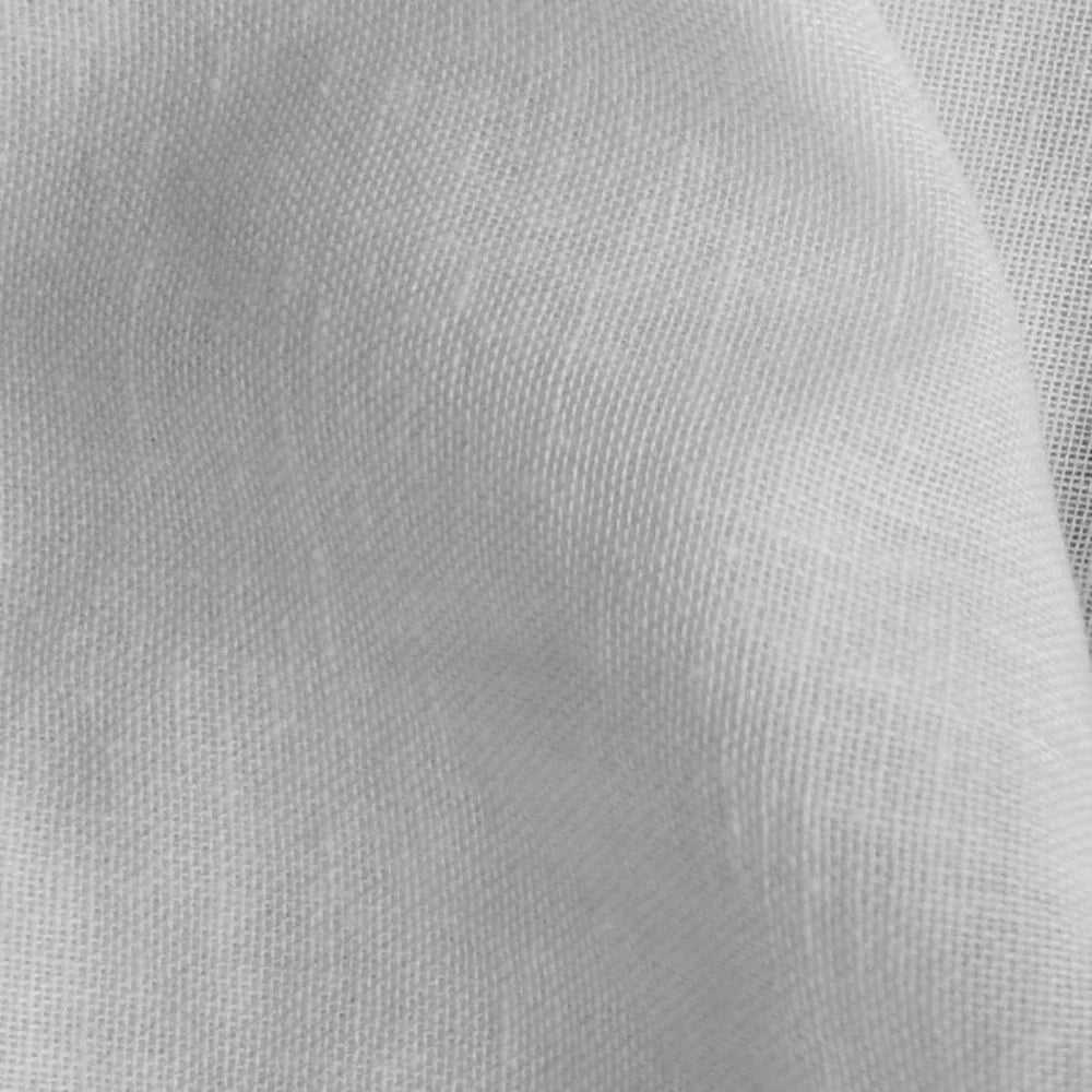 Kira Wit Katoenmix Transparante Gordijnen Zachte Dak