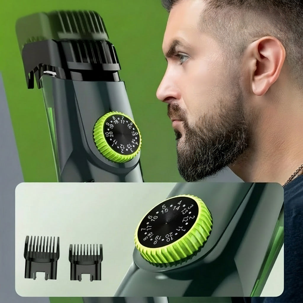 Baardtrimmer Draadloos Precisie USB Oplaadbaar