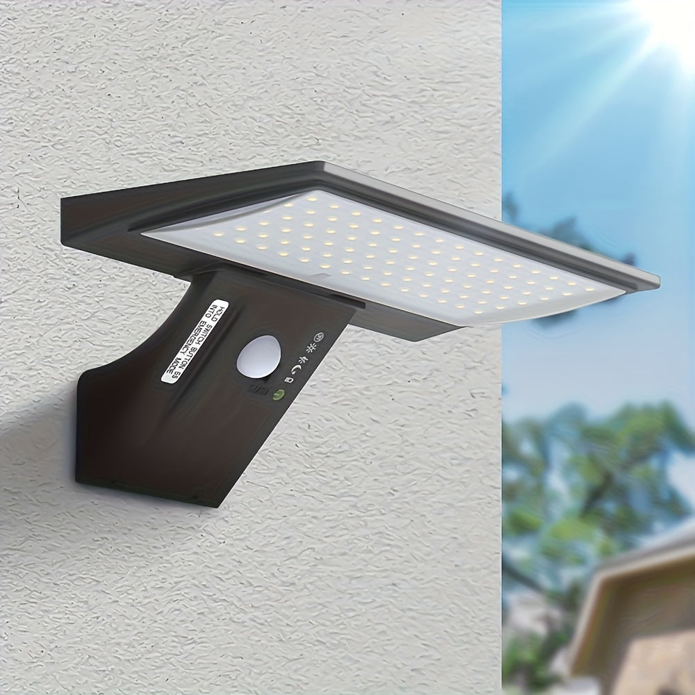 SolarGuard - Solar Energy Outdoor Wall Lamp with Motion Sensor and Light Sensor