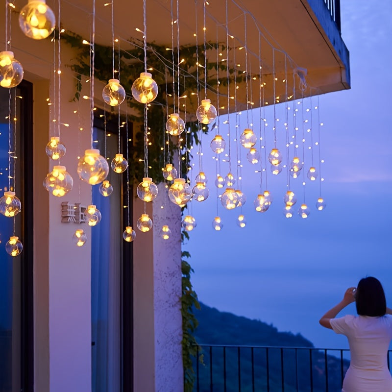 LumiSphere - Illuminazione LED decorativa Wensbal da 3,0 m, perfetta per Natale e festività